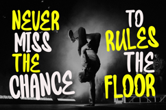 Tukah Melasick Bold Urban Street Display Font Product Image 4