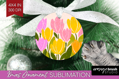 Tulip Modern Floral Ornament PNG Sping Flower PNG Product Image 1