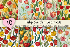 yellow spring design, garden floral pattern, seamless bright tones, tulip yellow design, spring floral pattern, garden red tones, seamless yellow florals, tulip design tones, seamless tulip floral garden, bright red yellow tones, spring garden floral desi