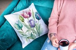 Watercolor Tulip Illustrations Product Image 5