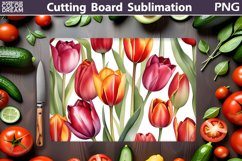 Flowers Cutting Board | Kitchen Cutting Board Product Image 1