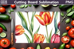 Flowers Cutting Board | Kitchen Cutting Board Product Image 1