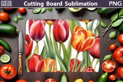 Flowers Cutting Board | Kitchen Cutting Board Product Image 1