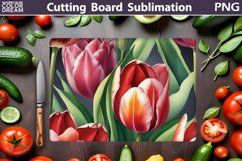 Flowers Cutting Board | Kitchen Cutting Board Product Image 1