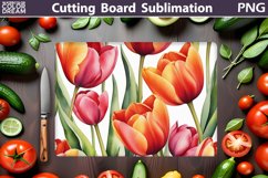 Flowers Cutting Board | Kitchen Cutting Board Product Image 1