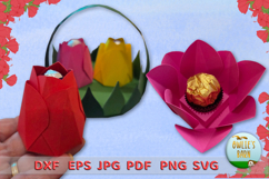 Tulips in Basket - Chocolate boxes Product Image 2