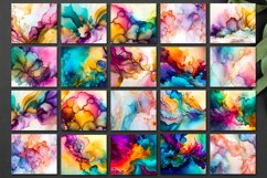 Alcohol Ink Tumbler Wraps Bundle | 20 oz Abstract Designs Product Image 2