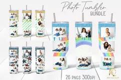 20oz Straight Photo Template | Sublimation Tumbler Wraps Product Image 1