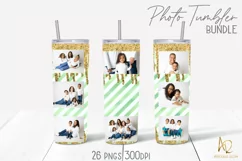 20oz Straight Photo Template | Sublimation Tumbler Wraps Product Image 2