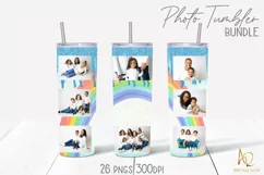 20oz Straight Photo Template | Sublimation Tumbler Wraps Product Image 3