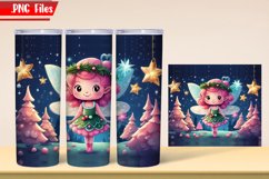 Christmas Fairy Tumbler Wrap PNG Files Product Image 3