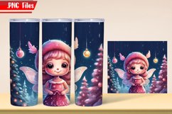 Christmas Fairy Tumbler Wrap PNG Files Product Image 4