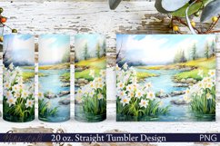 Floral Tumbler Wrap | 20 oz. | Spring River PNG Product Image 1
