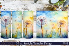 Floral Tumbler Wrap | Dandelions Product Image 1