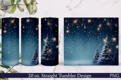 Holiday Tumbler Wrap | Magical Forest Product Image 1