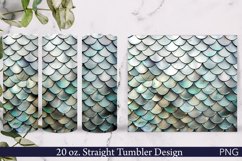 Scales Tumbler Wrap | 20 oz. | Sparkling Scales | Silver Product Image 1