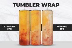 Orange Texture Tumbler Wrap Product Image 1