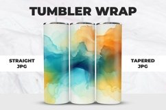 Watercolor Tumbler Wrap Product Image 1