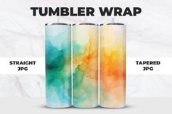 Watercolor Tumbler Wrap Product Image 1