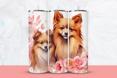 Dogs Watercolor Tumbler Wrap Product Image 1