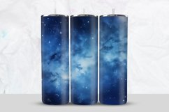 Blue Galaxy Tumbler Wrap Product Image 1
