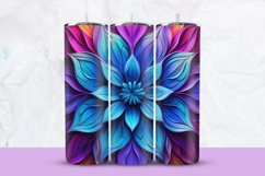 3D Flowers Tumbler Wrap Product Image 1