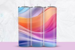 3D Waves Tumbler Wrap Product Image 1
