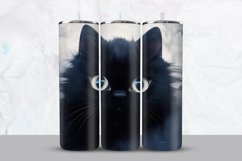 Black Cat Tumbler Wrap Product Image 1