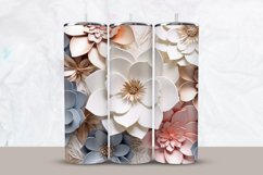 3D Flowers Tumbler Wrap Product Image 1
