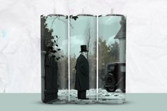 Cartoonist Alon Man Tumbler Wrap Product Image 1