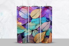 Colorful Leaves Tumbler Wrap Product Image 1