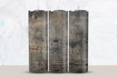 Black Rough Concrete Wall Tumbler Wrap Product Image 1