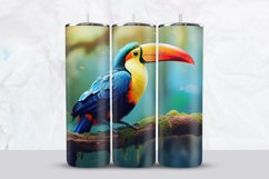 Colorful Toucan Tumbler Wrap Product Image 1