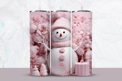 Snowman Tumbler Wrap Product Image 1