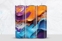 3D Paint Tumbler Wrap Product Image 1