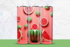 3D Watermelons Tumbler Wrap Product Image 1