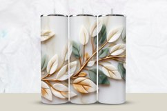 3D Flowers Tumbler Wrap Product Image 1