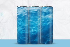 Blue Water Tumbler Wrap Product Image 1