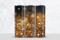 Golden Glitter Tumbler Wrap Product Image 1
