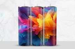 Colorful Smoke Tumbler Wrap Product Image 1