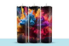 Colorful Explosions Tumbler Wrap Product Image 1