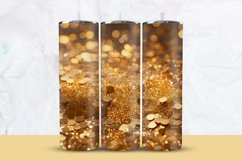Golden Glitter Tumbler Wrap Product Image 1