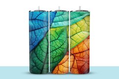 Colorful leaves Tumbler Wrap Product Image 1