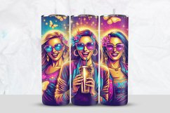 Fashionable Girl Tumbler Wrap Product Image 1