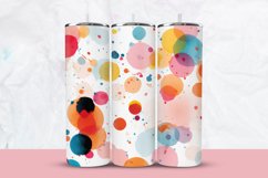Colorful Dotes Tumbler Wrap Product Image 1