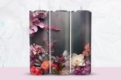 3D Floral Tumbler Wrap Product Image 1