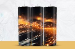 Black Gold Tumbler Wrap Product Image 1