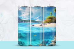 Beach With Tumbler Wrap Product Image 1