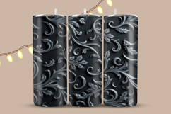 Ornate Floral Tumbler Wrap Product Image 1