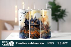 Halloween tumbler wrap | Sunflower tumbler sublimation